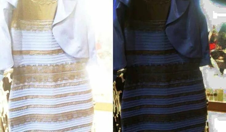 Платье сине черного цвета фото Tranquilos, hay una explicación científica para el misterio del vestido a rayas 