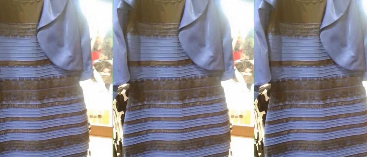 Платье синее или белое с золотым фото Почему одни видят платье черно-синим, другие бело-золотым. Научное объяснение - 