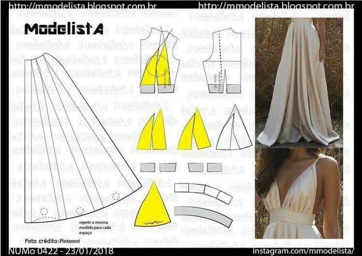 Платье со шлейфом выкройка Pin by Andreita Montoya on costura Dress sewing patterns, Diy sewing clothes, Cl