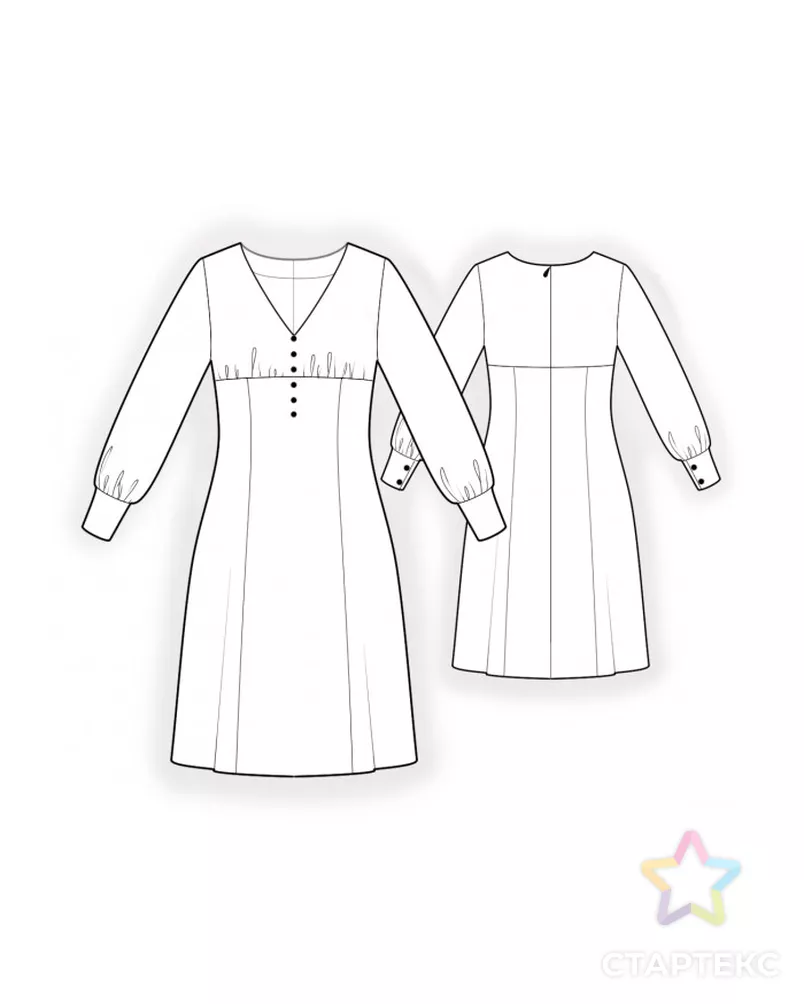 Платье со шнуровкой по бокам выкройка Выкройка: платье со сборкой под грудью - купить в Екатеринбурге оптом и в розниц