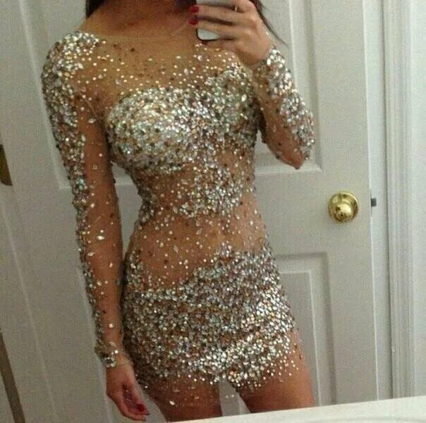 Платье со стразами фото Платье JOVANI. - купить в Астрахани, цена 8 000 руб., продано 8 сентября 2020 - 