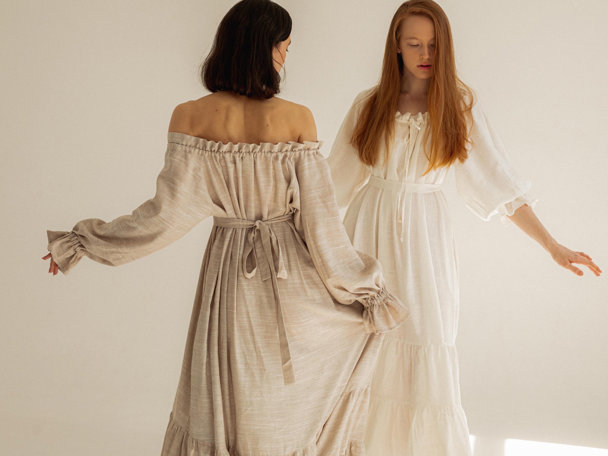 Платье солнцем фото Платье "Солнце" Песок - купить за 9 680 ₽ Vrajavali Store