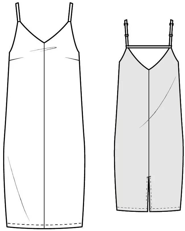 Платье сорочка выкройка Source by camiilohan #DR308 #Dress #pattern #PDF #sewing #slip #Slip Dresses in 