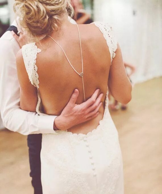 Платье спина фото Camellia Back Necklace, Bridal Necklace, Backdrop Necklace, Back Chain, Wedding 