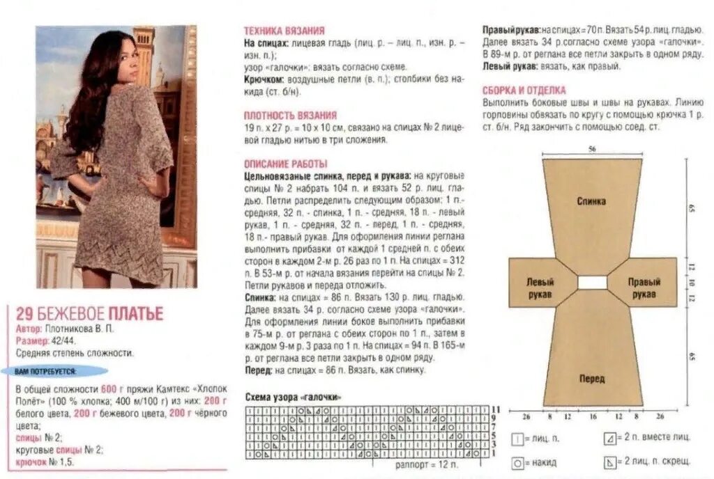 Платье спицами схемы Великолепные платья спицами. Удобно, красиво. Схемы. Блог Вязальщицы Дзен