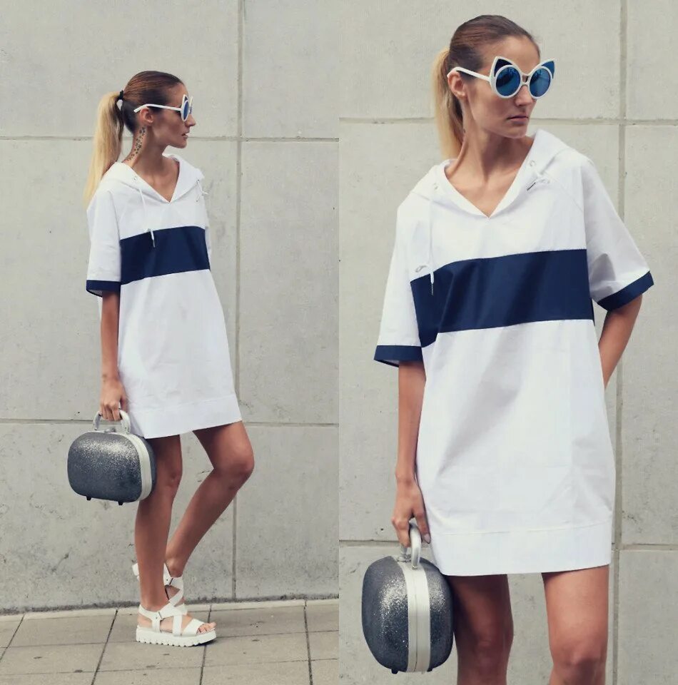 Платье спорт шик фото Спортивное летнее платье - журнал 13malyshok.ru