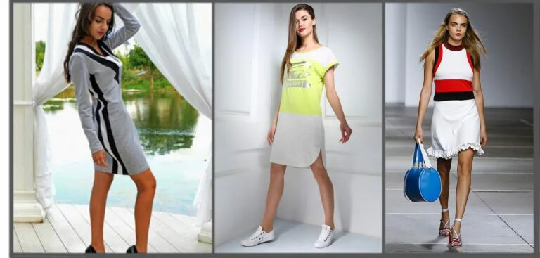 Платье спорт шик фото Спорт-шик 2020 - дерзкий и динамичный стиль