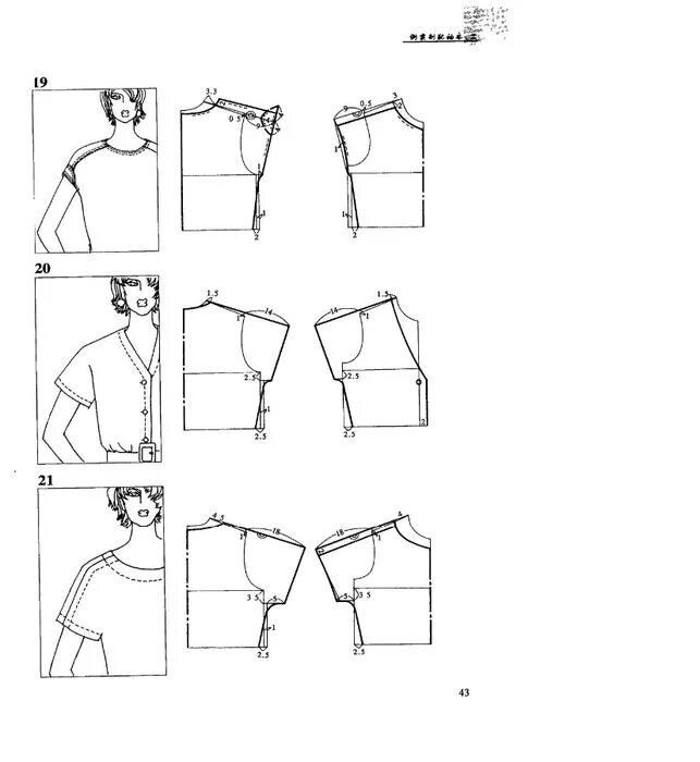 Платье спущенное плечо выкройка КОНСТРУИРОВАНИЕ РУКАВОВ.КИТАЙСКАЯ КНИГА.489 МОДЕЛЕЙ. ЧАСТЬ 1.. Обсуждение на Liv