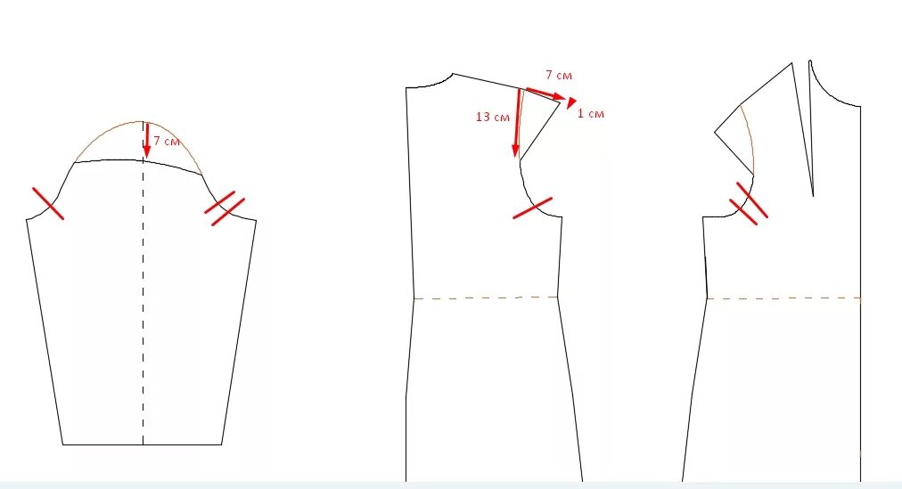Платье спущенное плечо выкройка Моделирование свободного пальто со спущенным плечом