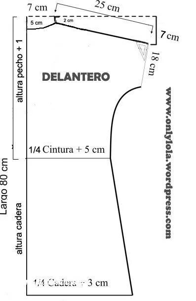 Платье спущенное выкройка Дизайн одежды, мода, выкройки, шитье и крой Patrones kimonos, Patrones, Patrones