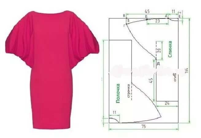 Платье сшить большой размер без выкройки Простые идеи для шитья, или Как легко украсить себя летом. Часть 2 Журнал Ярмарк