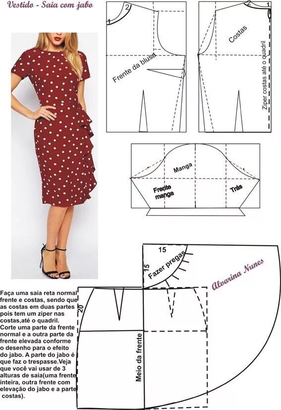 Платье сшить легко выкройка Pin on Sewing Tutorials Dress sewing patterns, Fashion sewing pattern, Clothes s