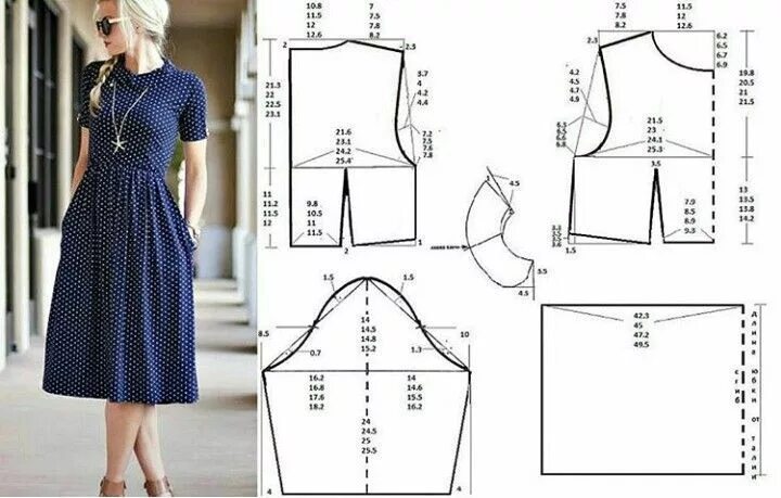Платье сшить легко выкройка Chiffon blouse mais Dress sewing patterns, Sewing clothes women, Girls dress sew