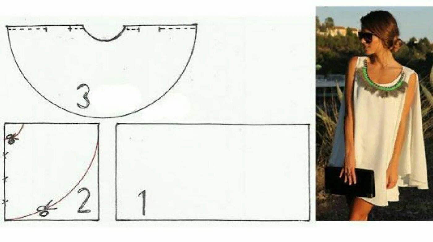 Платье сшить легко выкройка Пин на доске Couture Выкройки, Выкройки туники, Пошив модной одежды