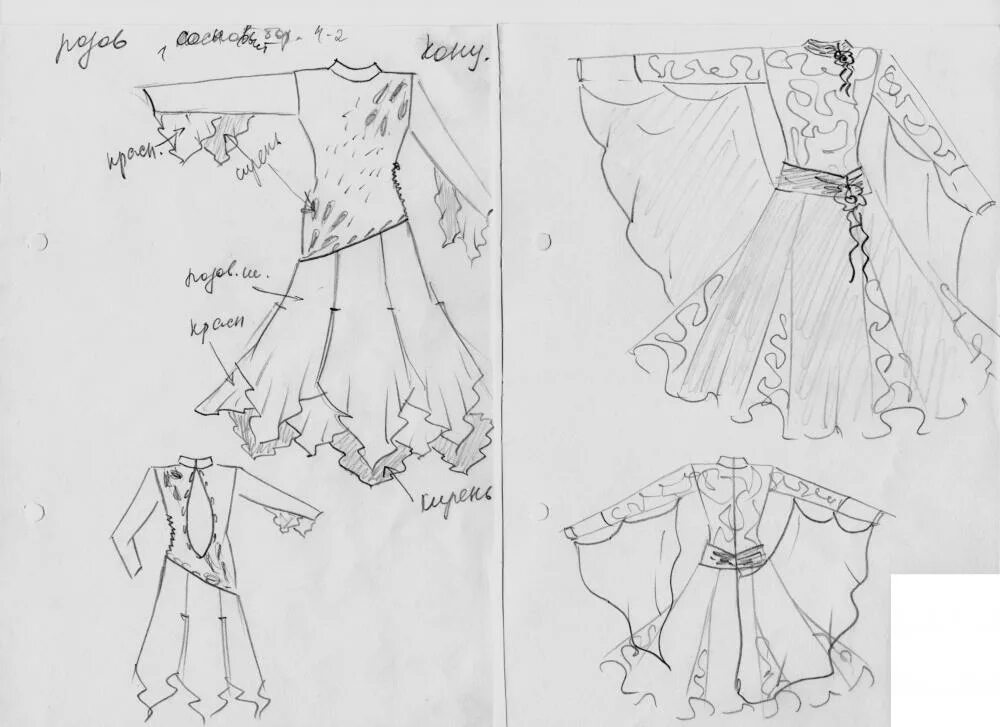 Платье стандарт выкройка ЭСКИЗЫ-Стандарт. - Клуб Сезон