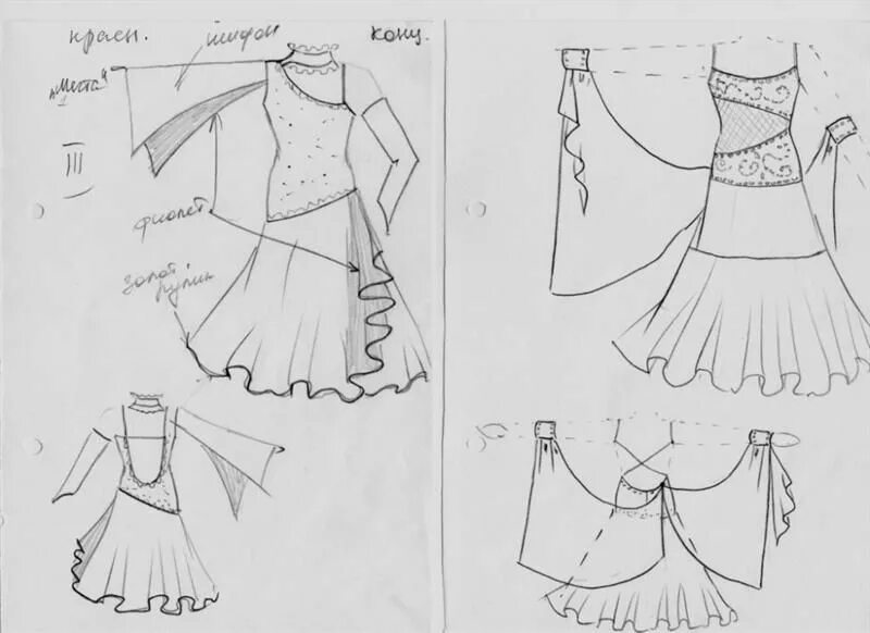 Платье стандарт выкройка Выкройки бальных платьев для бальных танцев - красивые картинки Ballroom dress, 