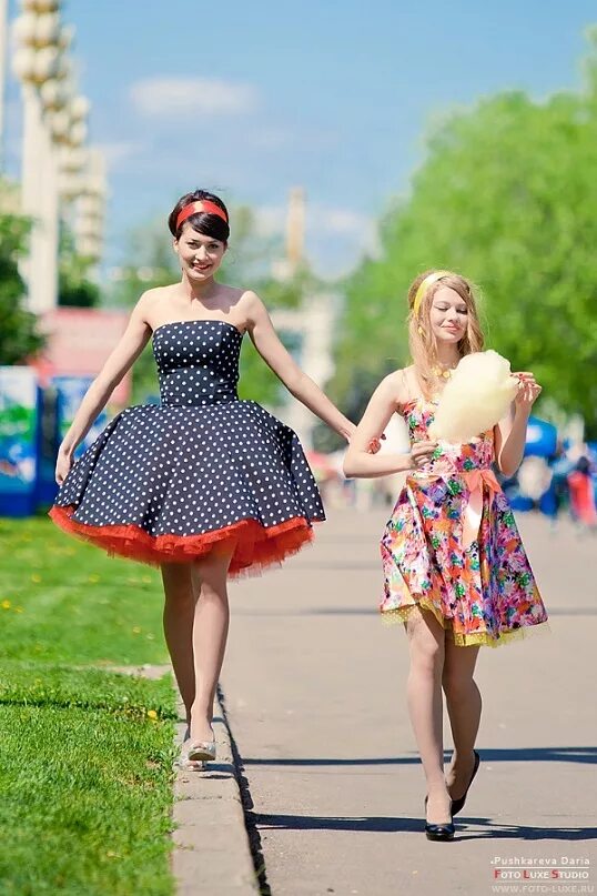 Платье стиляг фото Стиляги девушки фото - ViktoriaFoto.ru