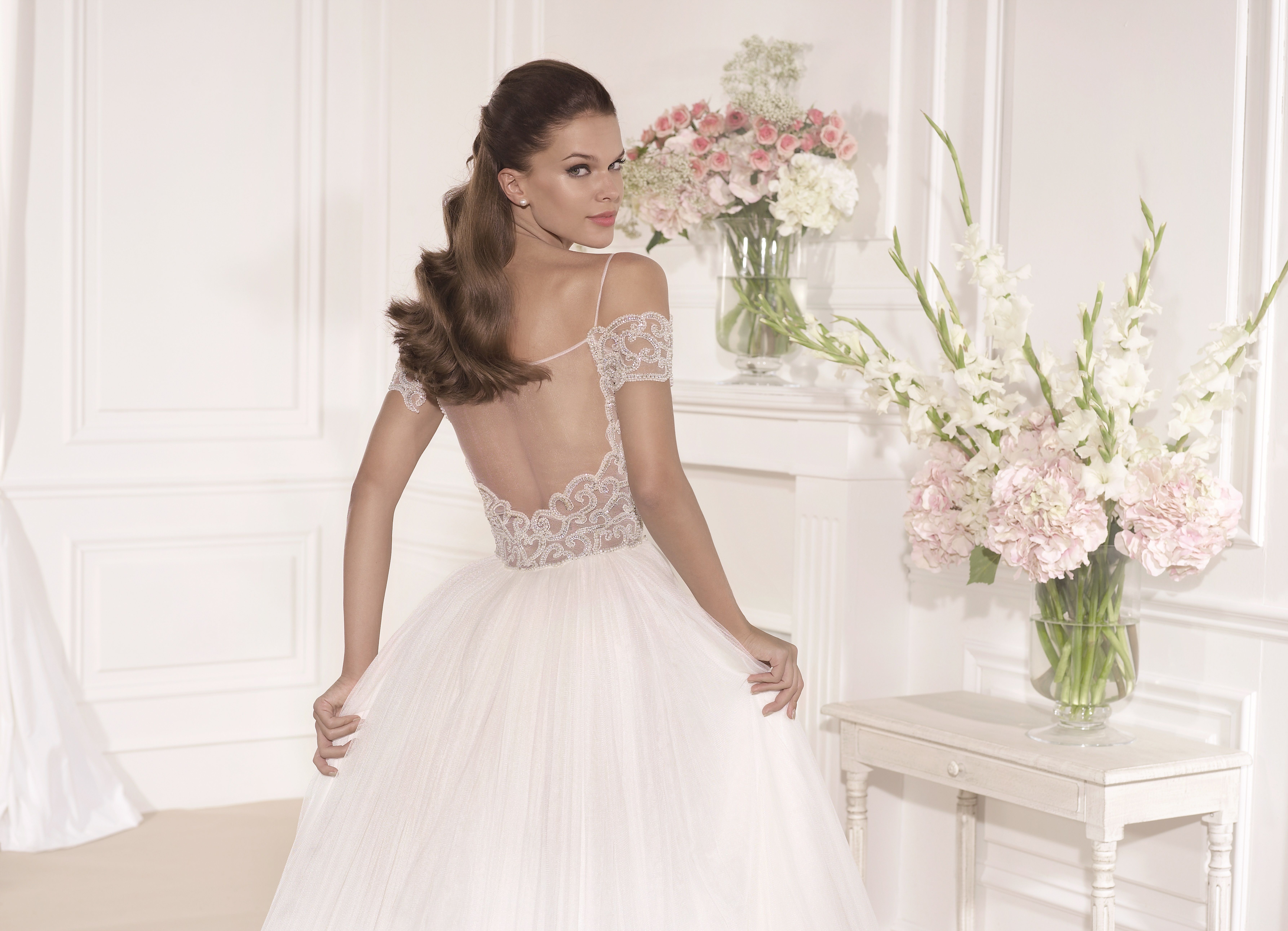 Платье свадебное фото саратов Tarik Ediz G1112, свадебное платье Tarik Ediz, wedding dress, невесты 2017, свад