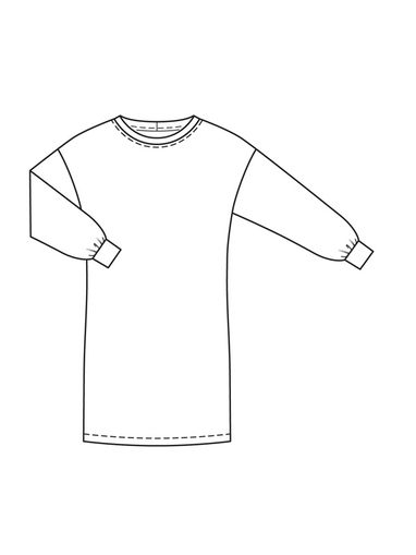 Платье свитер выкройка Выкройки платьев от Burda - скачать выкройки на Burdastyle.ru Выкройка платья, П