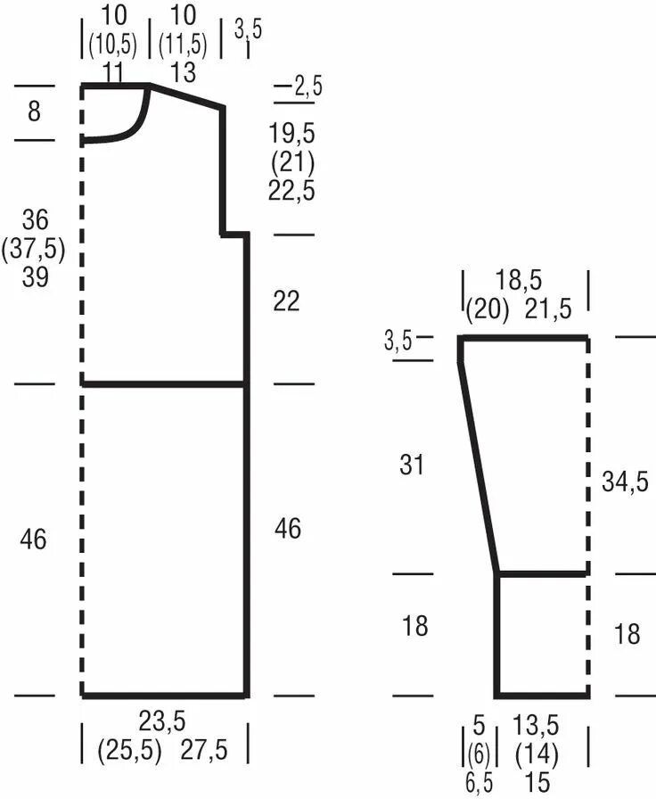 Платье свитер выкройка Черное платье со снудом - схема вязания спицами. Вяжем Платья на Verena.ru Вязан