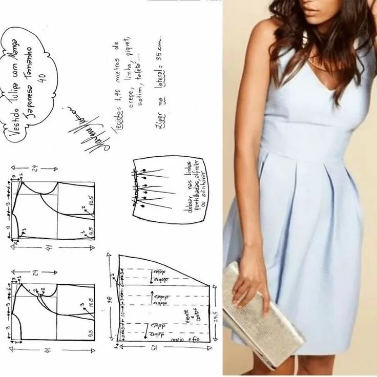 Платье своими руками схема Salvabrani Blouse pattern sewing, Girls dress sewing patterns, Dress sewing patt