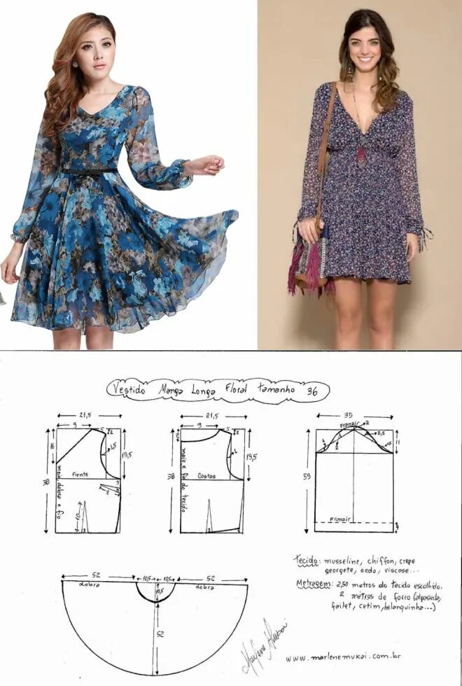 Платье своими руками выкройка и модели Шитье простые выкройки Выкройка платья, Пошив женской одежды, Выкройки женской о