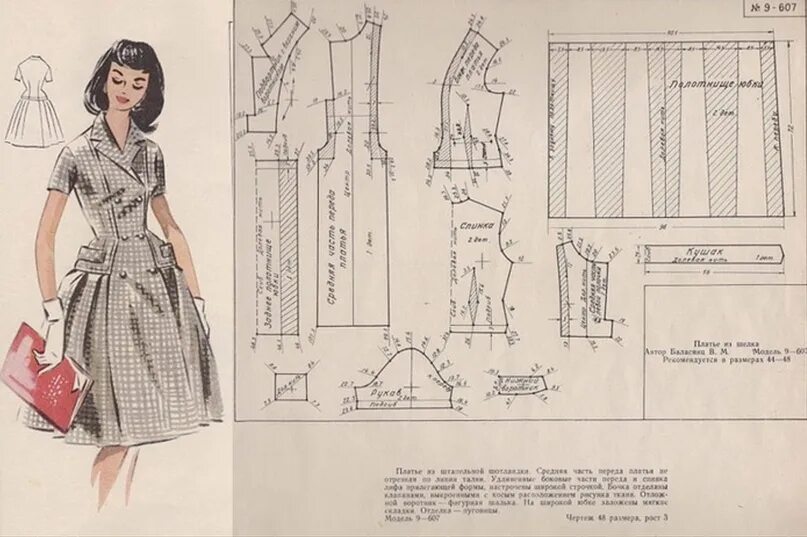 Платье татьянка выкройка Платье Размер 48, Рост 3 2023 Ретро стиль в одежде, выкройки ВКонтакте