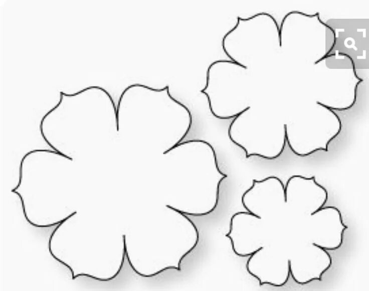 Платье цветок выкройка Pin on Printable patterns diy Paper flower template, Flower templates printable,
