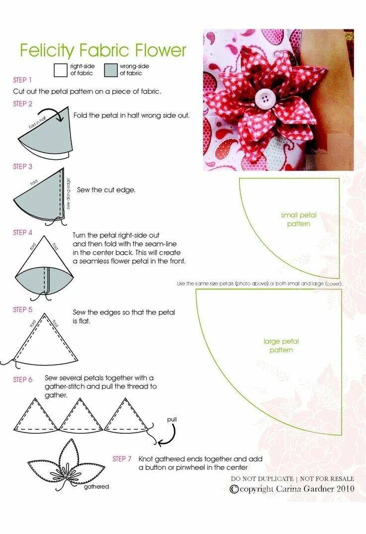 Платье цветок выкройка Fabric flowers, Fabric, Petal