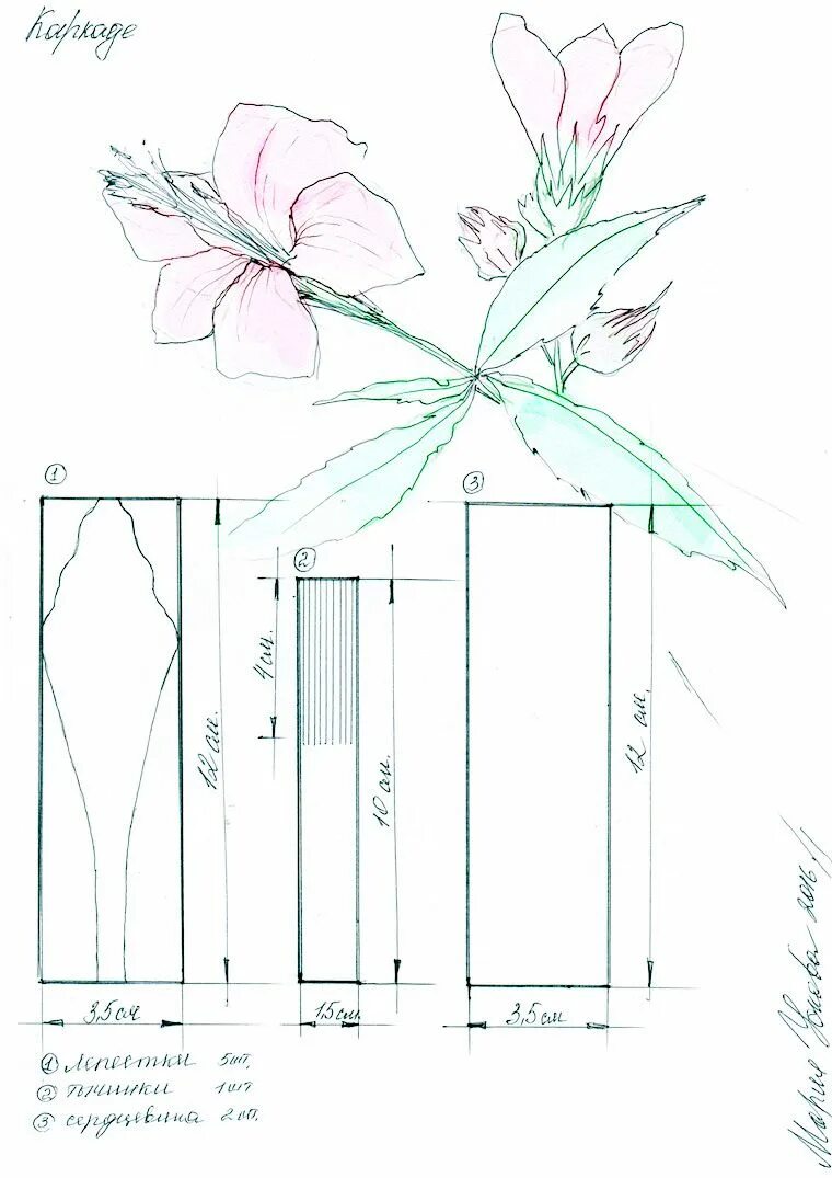 Платье цветок выкройка Цветок, Цветы, Букет из конфет