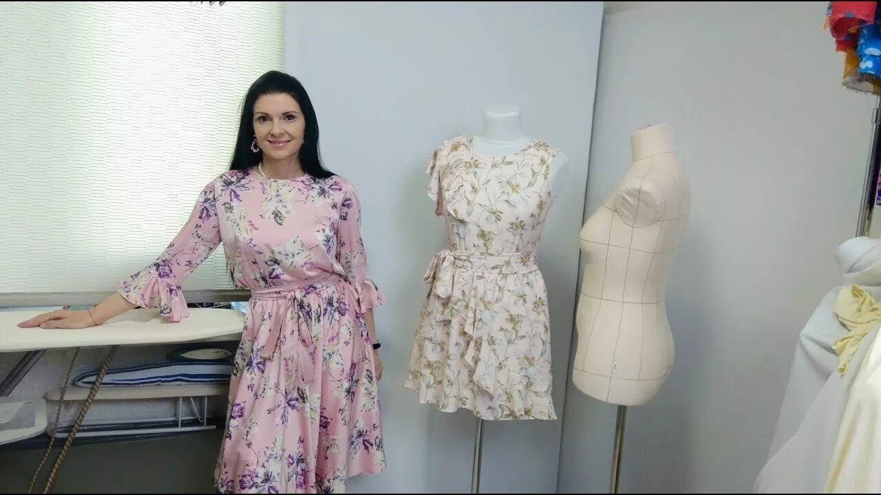 Платье терапия от юлии без выкройки Интересное платье на лето. Муки выбора. ВЛОГ - YouTube