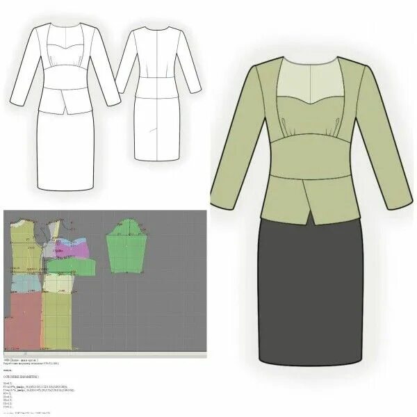 Платье терапия выкройки Pin di Елена Батьковна su кройка и шитье