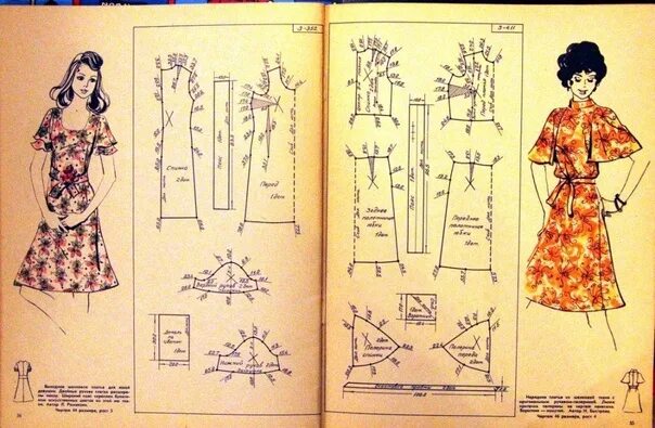 Платье терапия выкройки #Ретро_выкройки from pages of past years 2022 Ретро стиль в одежде, выкройки VK