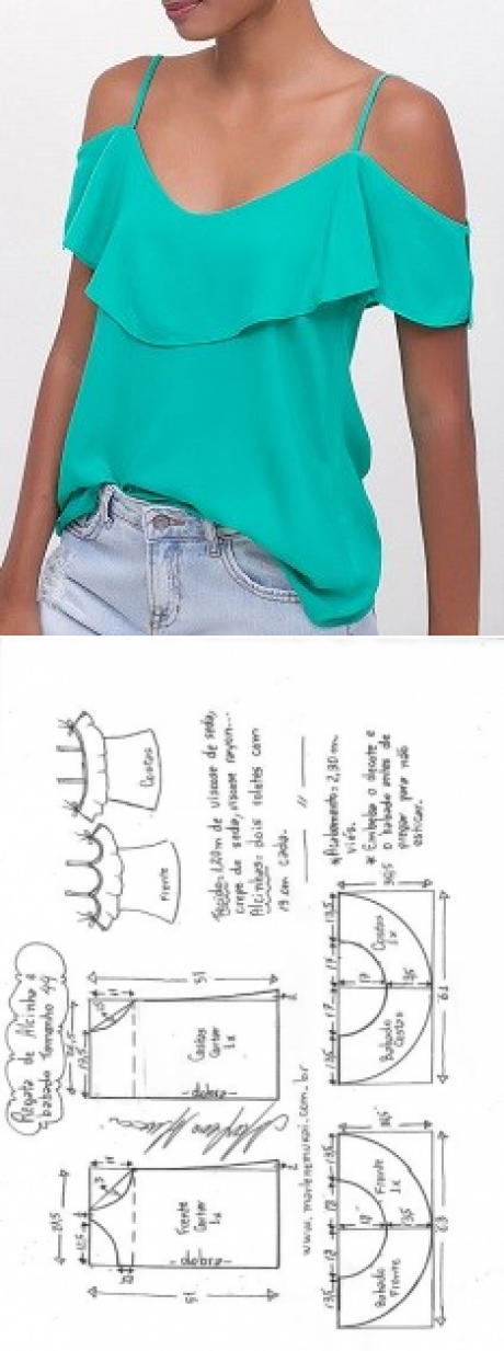 Платье топ выкройка Buy blusas para la playa OFF-63