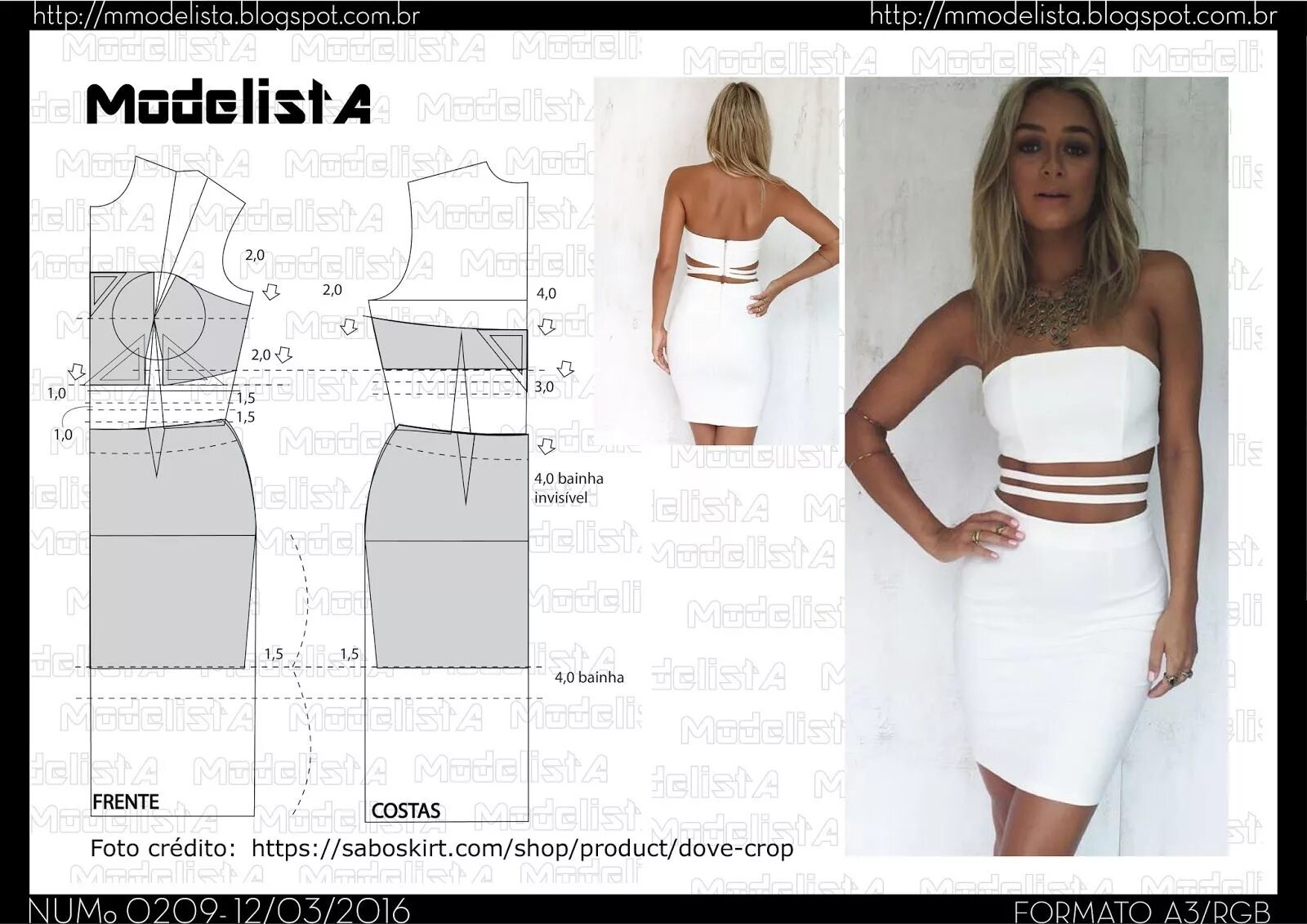 Платье топ выкройка Pin em Sewing Patterns