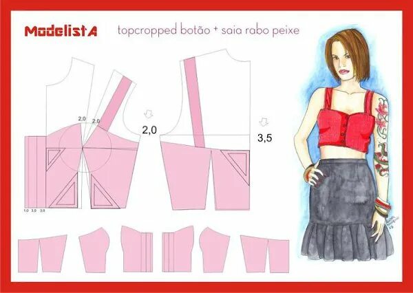 Платье топ выкройка #нижнее_белье@sewing_school