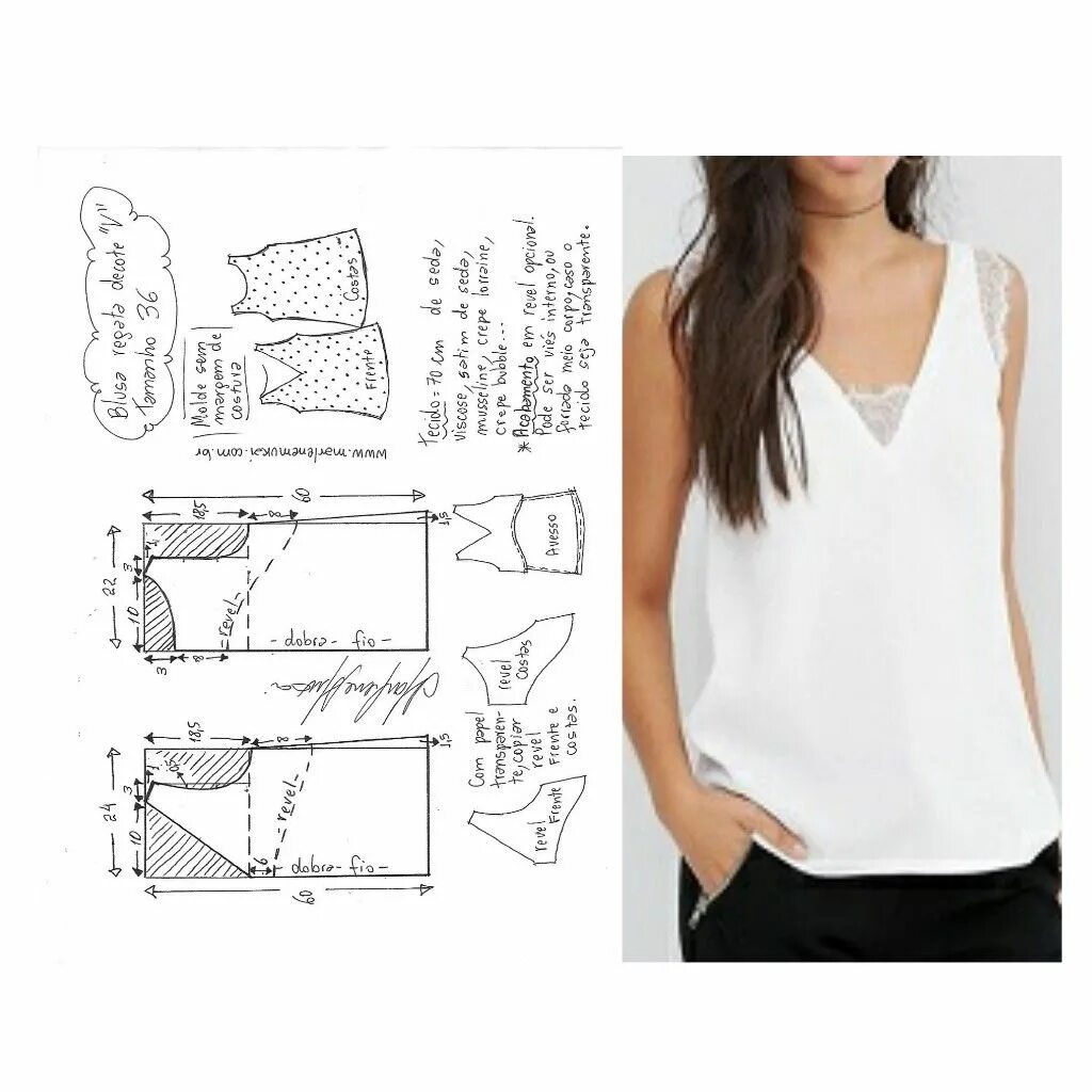 Платье топ выкройка Выкройки, шитье, моделирование одежды Dress sewing patterns, Clothing patterns, 