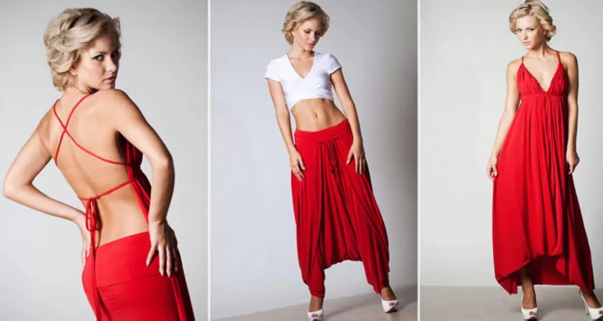 Платье трансформер фото Бесплатный купон: Платье-трансформер - тренд этого лета! - акция до 28.06 на bOo