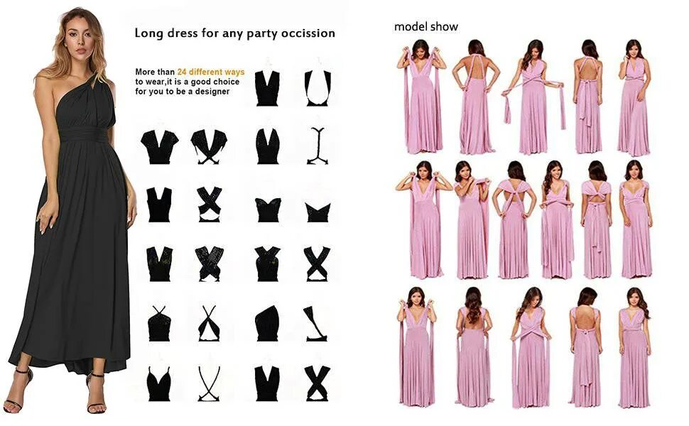 Платье трансформер выкройка Платье трансформер юбка