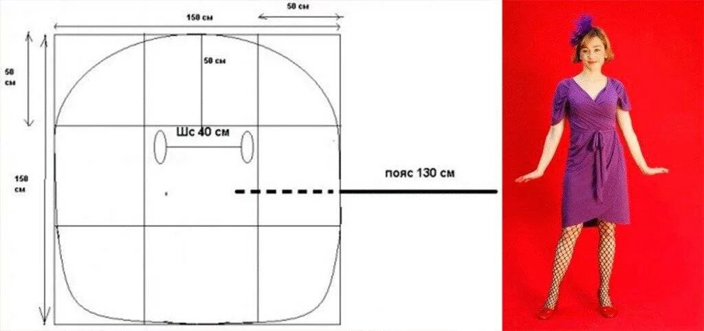 Платье трансформер выкройка Способы построения выкройки платья-трансформер