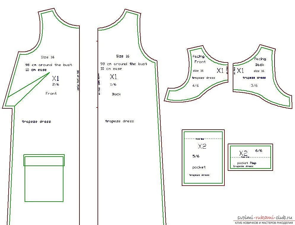 Платье трапеция 54 размер выкройка Выкройка платье трапеция - журнал 13malyshok.ru