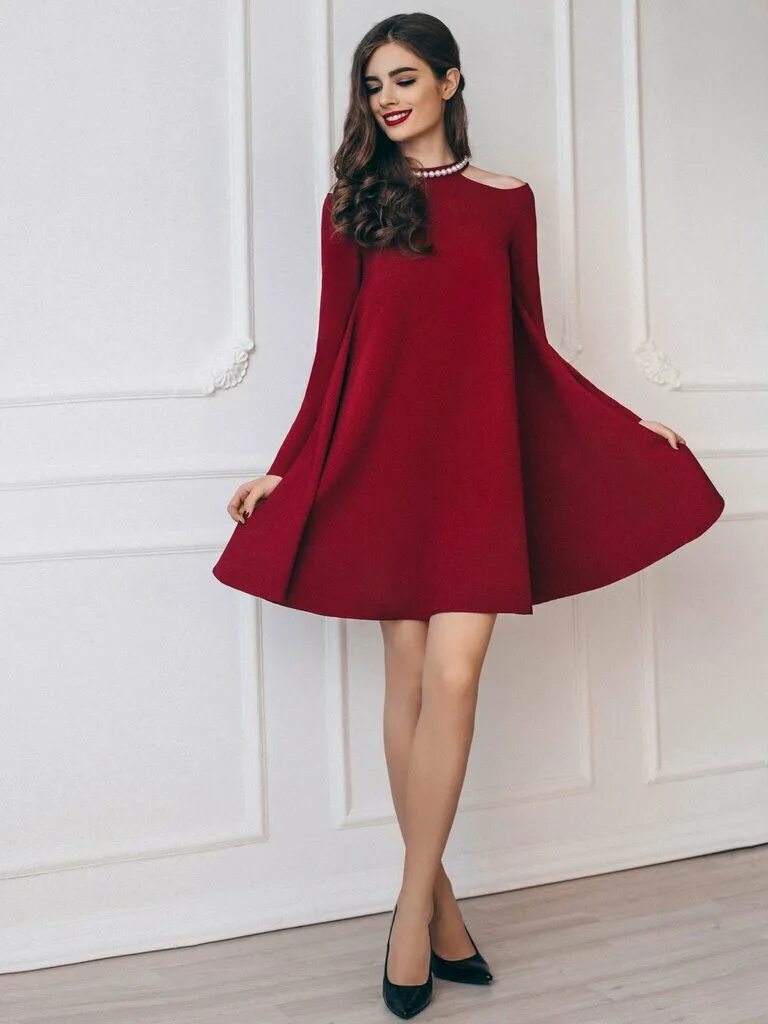 Платье трапеция фото Модели платьев girudozel.ru Дзен