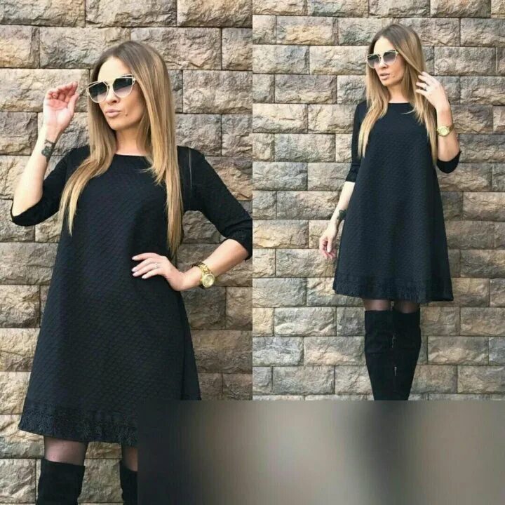 Платье трапеция фото Платье трапеция,48-54р-р - купить в Москве, цена 1 200 руб., продано 8 декабря 2