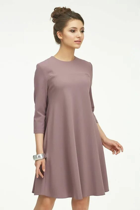 Платье трапеция фото Стильные платья-трапеция 2018 Fashion outfits, Classy dress outfits, Simple dres