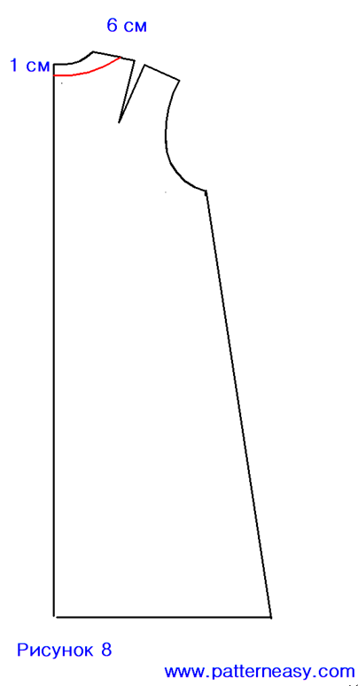 Платье трапеция выкройка с рукавом для начинающих Платье А-силуэта Шить просто - Выкройки-Легко.рф