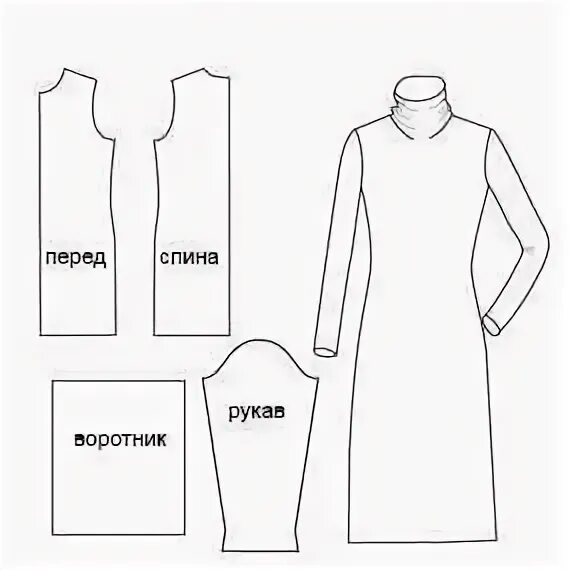 Платье трикотажное с длинным рукавом выкройка Выкройка трикотаж лапша - найдено 88 картинок