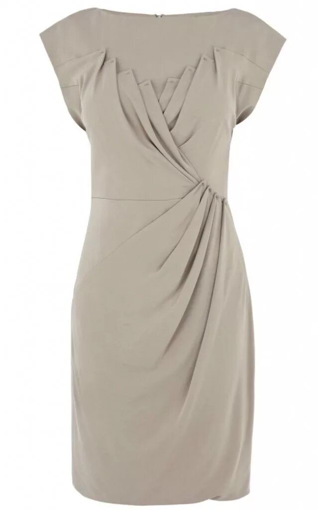 Платье трикотажное с драпировкой выкройка Karen Millen Mid-Season Sale She's In Vogue Karen millen dress, Sewing dresses, 