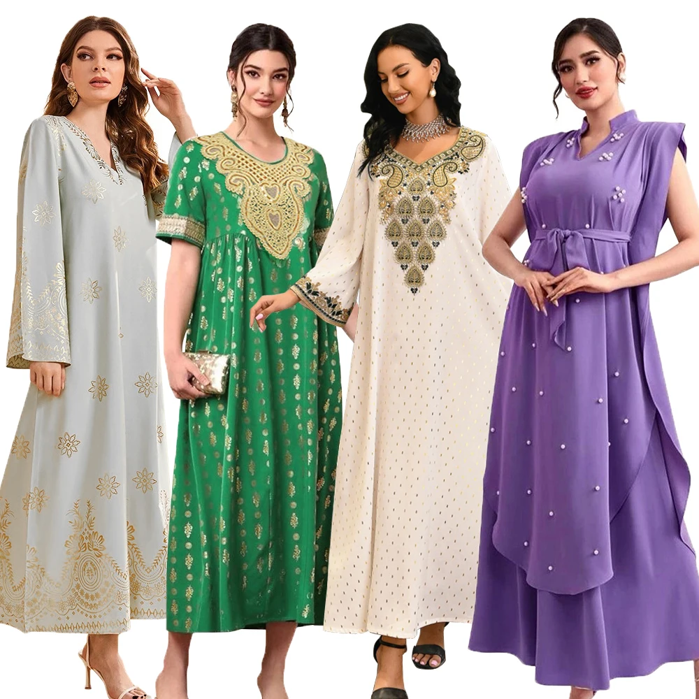 Платье турецкое фото цена Марокканское женское длинное платье, элегантное платье, Турция, Eid Mubarak, каф