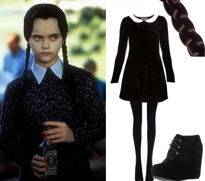 Платье уэнсдей фото Pin på disfraces wallohen