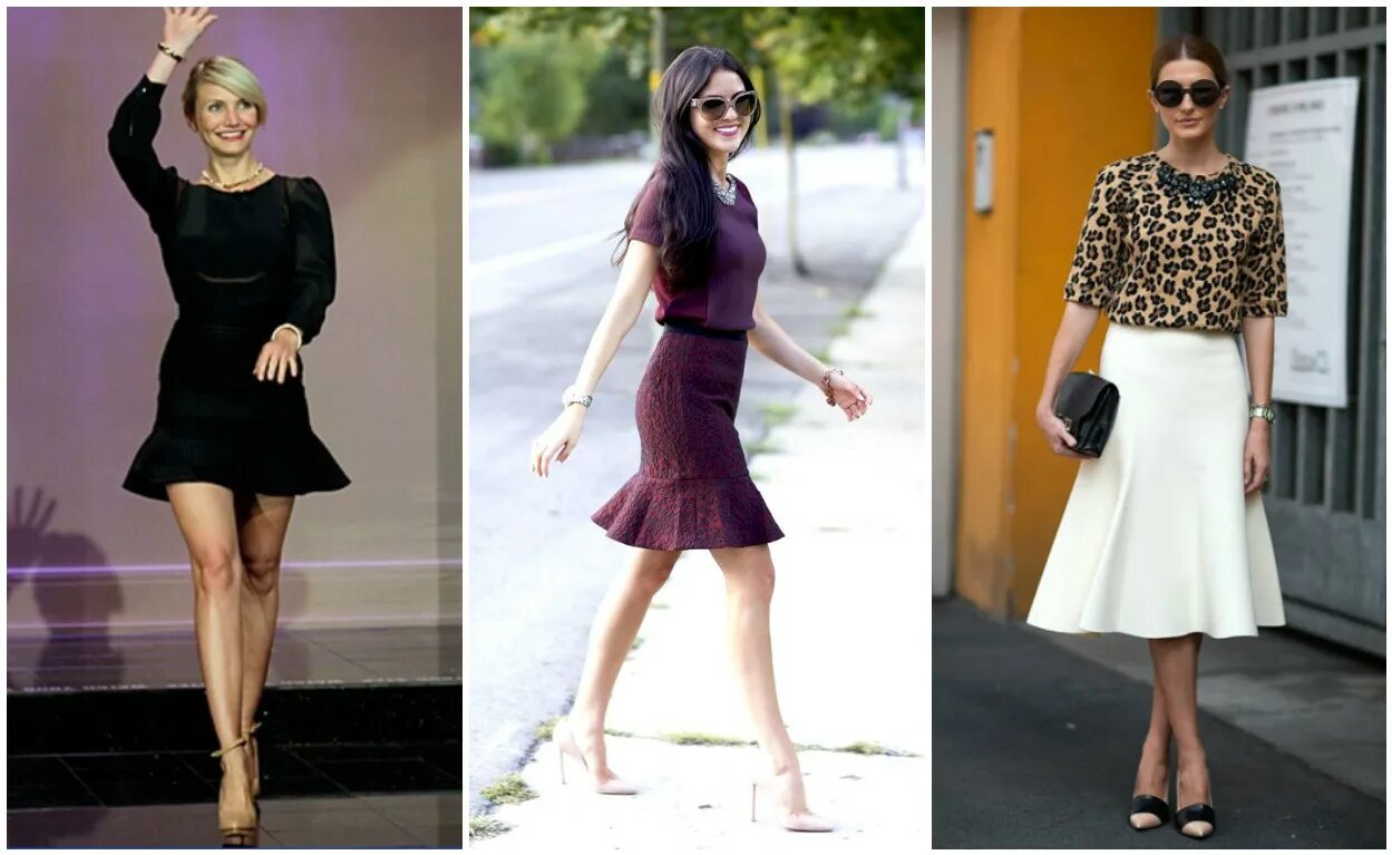 Платье юбка годе фото Модные юбки 2016 года